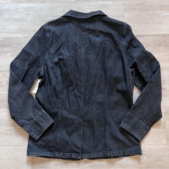 St. John's Bay Vintage Women's Denim Jacket-Size L - Picture 2 of 8